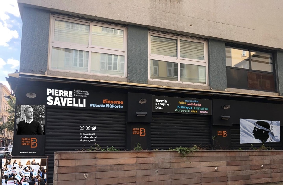 Campagne municipale de Pierre Savelli - Bastia mars 2020 bastia piu forte inseme permanence bd paoli 900x588 - Campagne municipale de Pierre Savelli - Bastia mars 2020