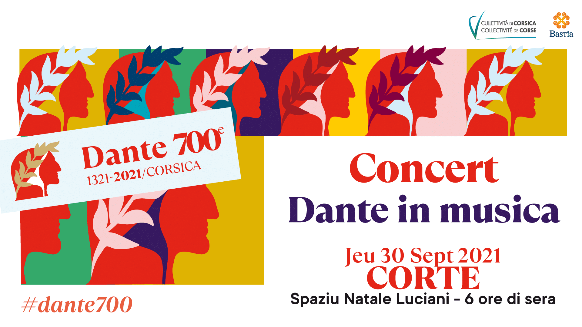dante concert - Logo et Identité visuelle Dante 700e Dantissimu !
