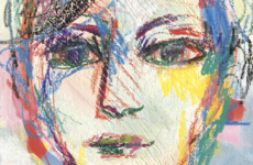 Portrait mixed media
